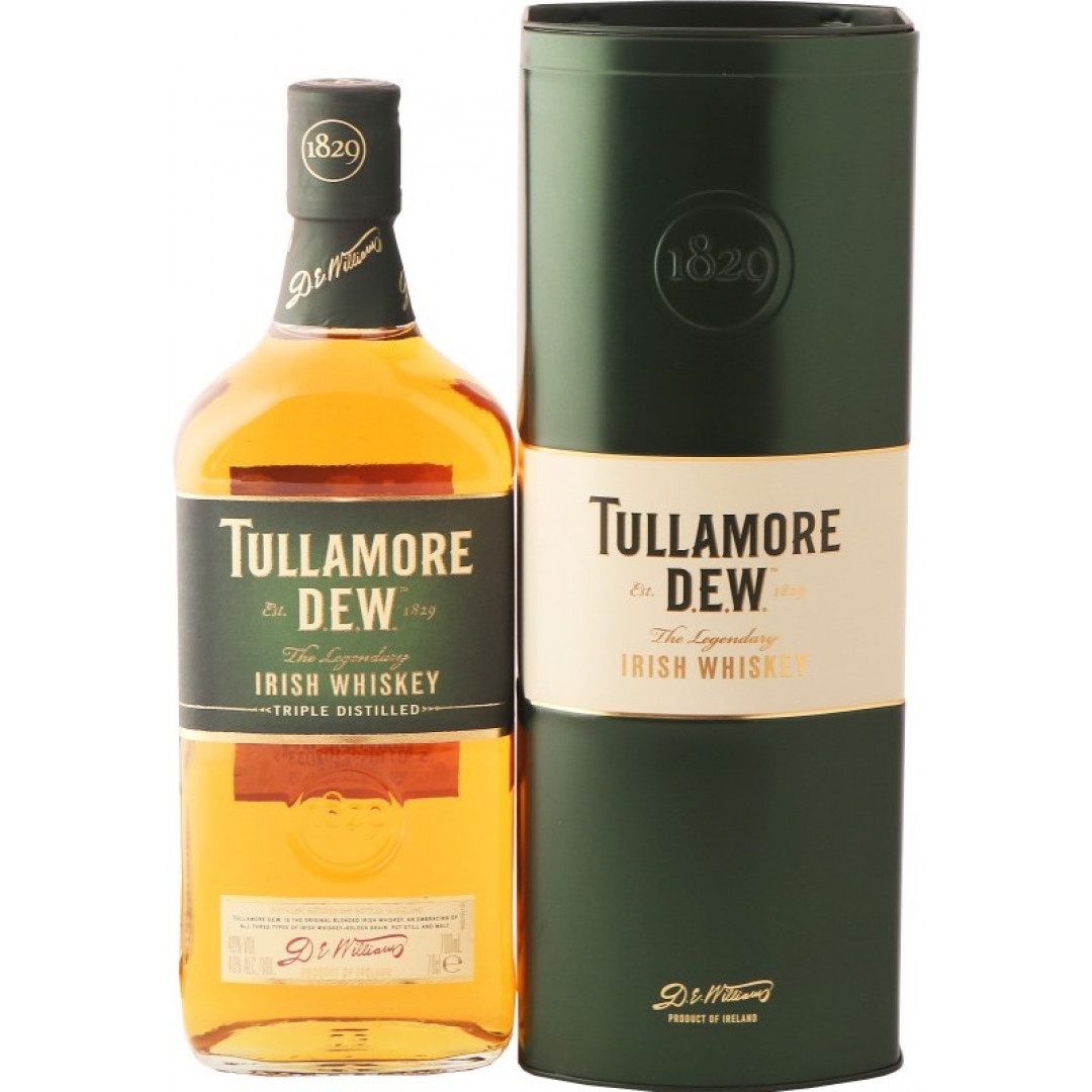 Tullamore Dew Original Cutie Metal 0 7L Whisky FineStore