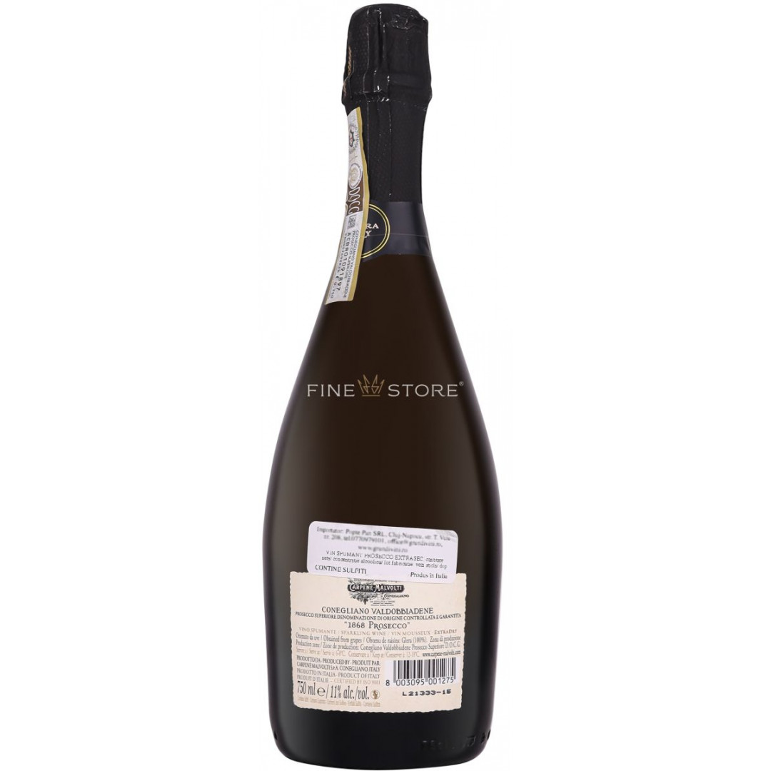 Carpene Malvolti 1868 Conegliano Valdobbiadene Prosecco Superiore Extra