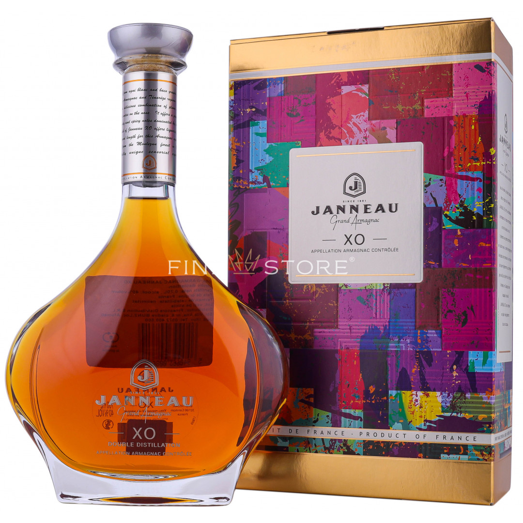 Buy Janneau Grand Armagnac Napoleon 40% 0.7L Gift Pack Online At A