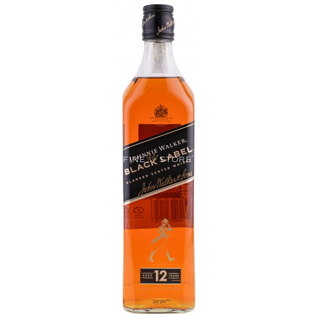 ◎Johnnie Walker Black Label 12年 Johnnie Walker Black Label 12 Ani 0.7L Whisky | FineStore