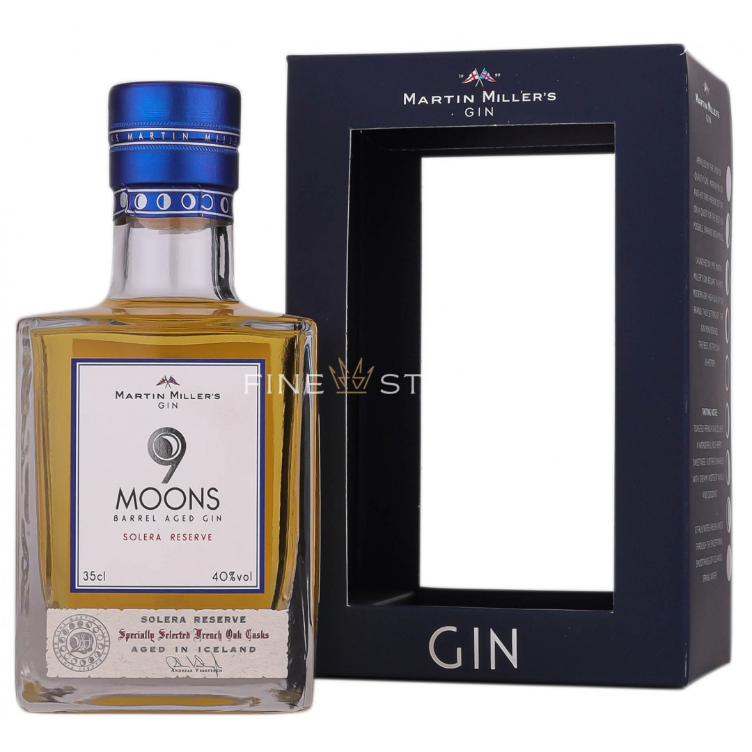 Martin Millers 9 Moons Solera Reserve 035l Gin Finestore