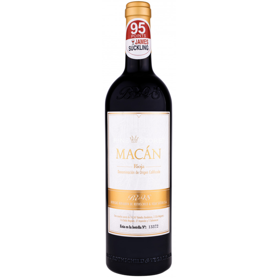 Bodegas Benjamin De Rothschild - Vega Sicilia Macan Rioja 0.75L Vin ...