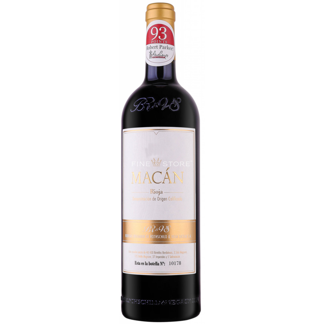 Bodegas Benjamin De Rothschild - Vega Sicilia Macan Rioja 0.75L Vin ...