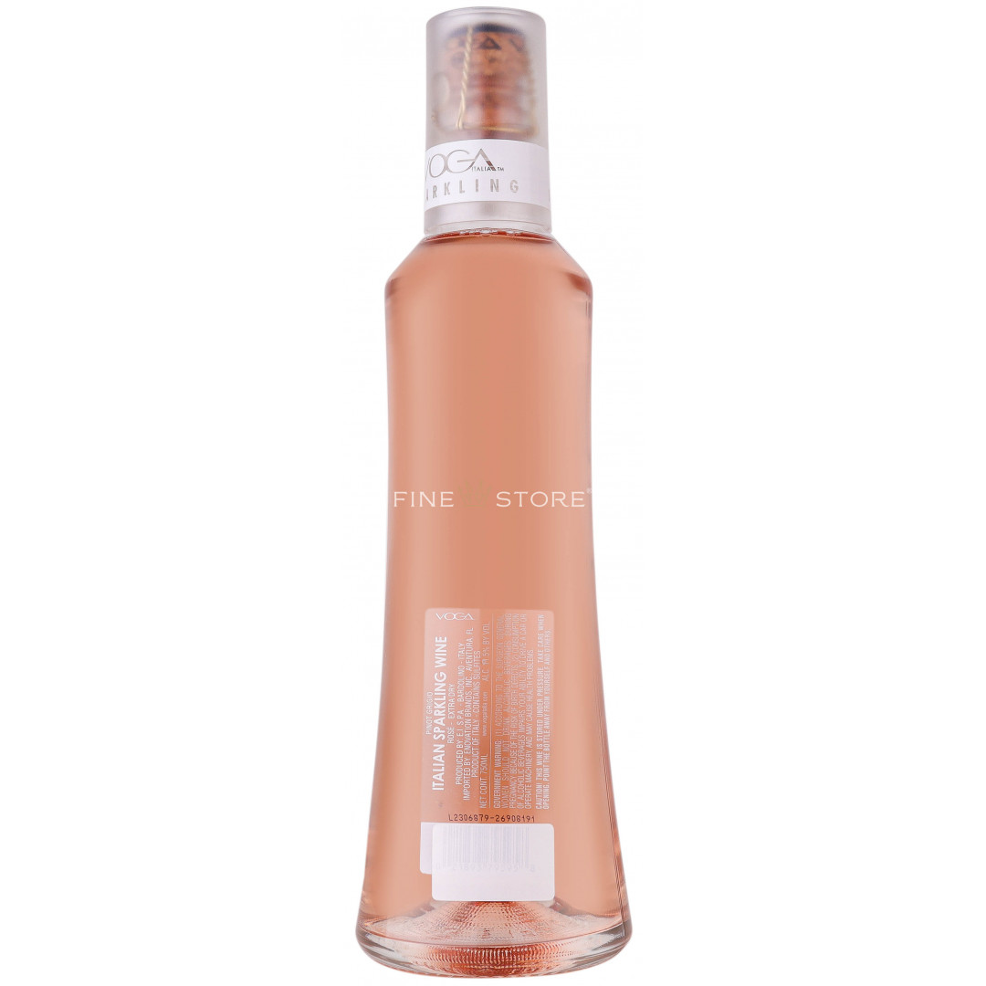 Voga Sparkling Rose Of Pinot Grigio Extra Dry 0.75L Vin Spumant | FineStore