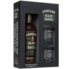 Jameson Black Barrel Cu 2 Pahare 0.7L
