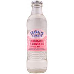Franklin & Sons Apa Tonica Rubarba si Hibiscus 0.2L