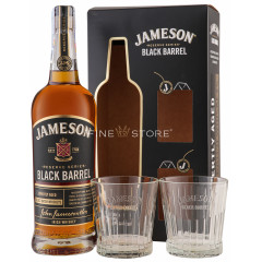 Jameson Black Barrel Cu 2 Pahare 0.7L