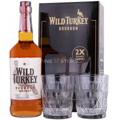 Wild Turkey 81 Proof Cu 2 Pahare 0.7L