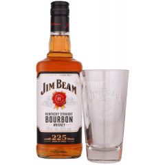 Jim Beam White Label Cu Pahar Cocktail 0.7L