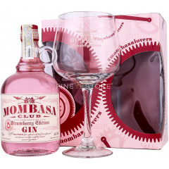 Mombasa Club Strawberry Edition Gin Cu Pahar 0.7L