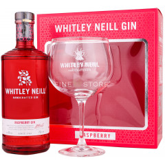 Whitley Neill Zmeura Gin Cu Pahar 0.7L