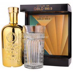 Gold 999.9 Gin Cu Pahar 0.7L