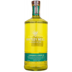 Whitley Neill Lemongrass & Ghimbir Gin 1L