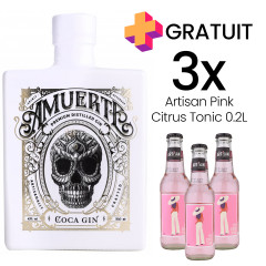 Amuerte Coca Leaf Gin White Edition 0.7L