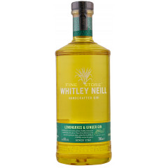 Whitley Neill Lemongrass & Ginger Gin 0.7L