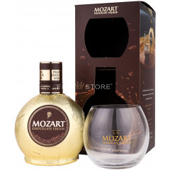 Mozart Gold Chocolate Cream cu Pahar 0.5L