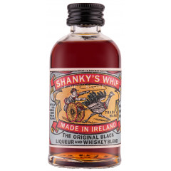 Shanky's Whip Black Irish Whiskey Liqueur Miniatura 0.05L