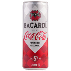 Cocktail Bacardi & Coca Cola 0.25L