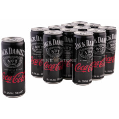 Cocktail Jack Daniel's & Coca Cola 0.33L BAX