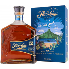 Flor De Cana 12 Ani Cutie Cadou 0.7L