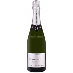Champagne De Saint-Gall Le Blanc De Blancs Grand Cru Extra Brut 0.75L