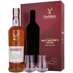 Glenfiddich Malt Master's Edition cu 2 Pahare 0.7L