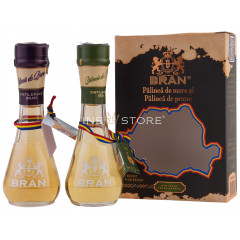 Bran Set 2 Toiuri Palinca Mere si Palinca Prune 0.09L
