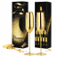 Scrie review pentru Set Pahare metalice de sampanie Gold Oro în cutie elegantă cadou