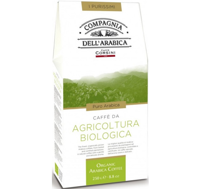 Cafea Macinata Corsini Compagnia Dell'Arabica Agricoltura Biologica 250g