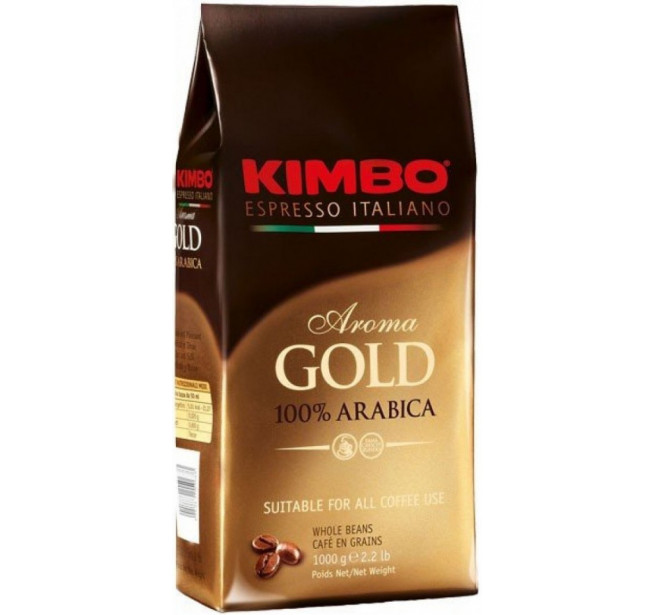 Cafea Boabe Kimbo Aroma Gold 100% Arabica 1Kg