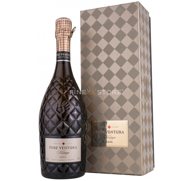 Pere Ventura Vintage Gran Reserva Brut 2016 Cutie Cadou 0.75L