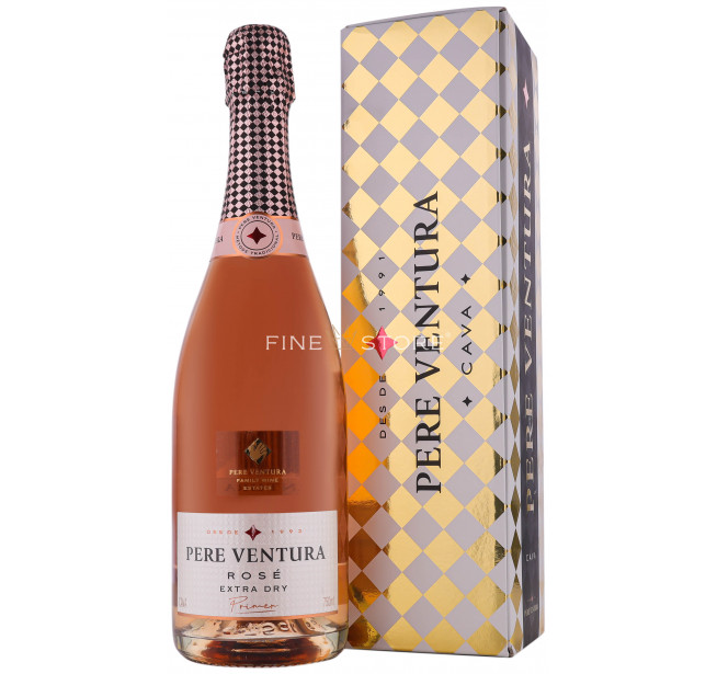 Pere Ventura Primer Rose Extra Dry Cutie Cadou 0.75L