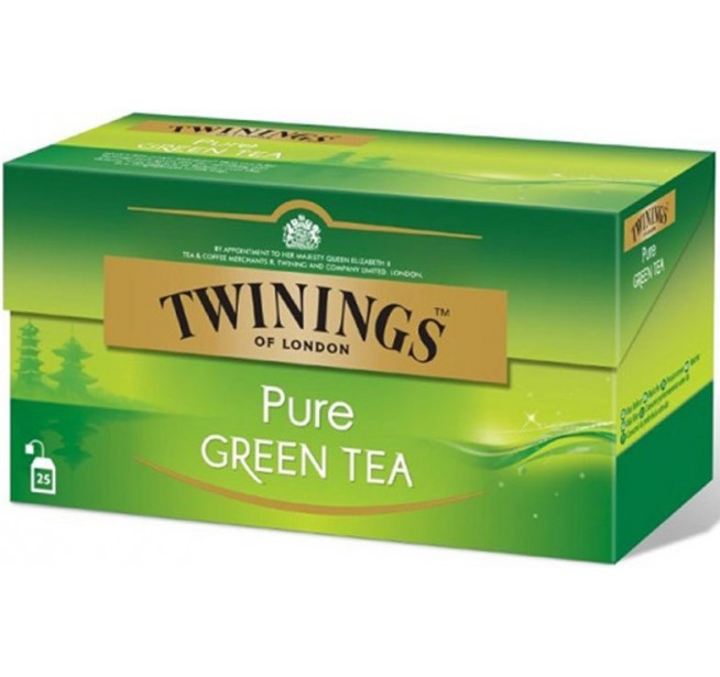 Ceai Twinings Verde Pur 25 Pliculete