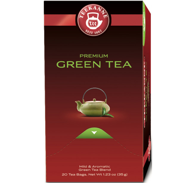 Ceai Teekanne Premium Green Tea 20 pliculete
