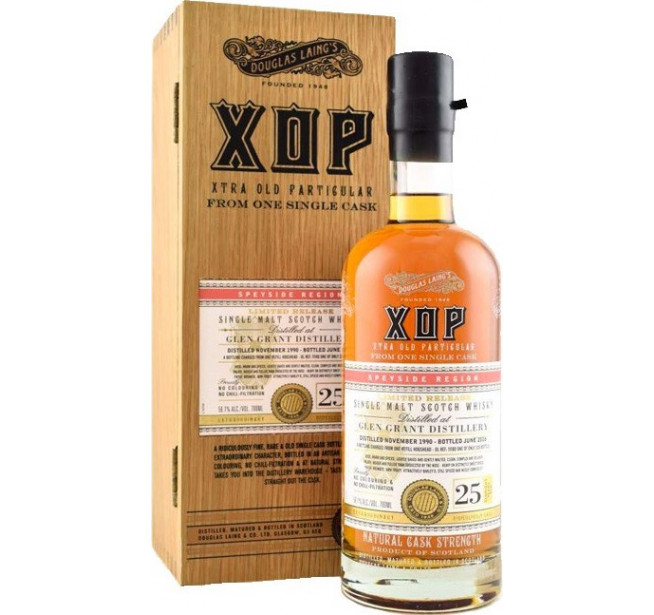 Glen Grant 25 Ani 1990 Xtra Old Particular 0.7L