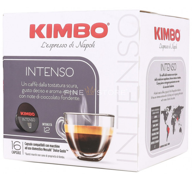 Capsule Cafea Kimbo Intenso Dolce Gusto 16 Capsule
