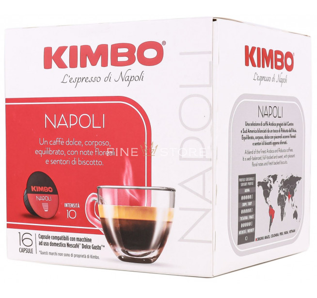 Capsule Cafea Kimbo Napoli Dolce Gusto 16 Capsule
