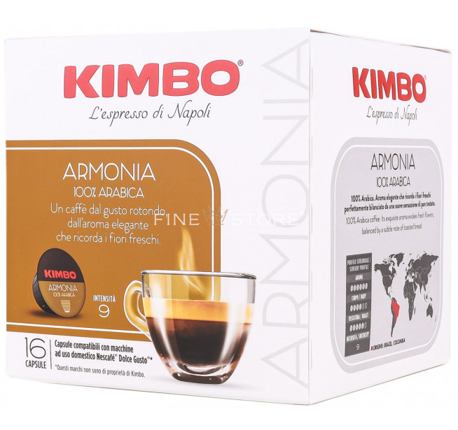 Capsule Cafea Kimbo Armonia Dolce Gusto 16 Capsule