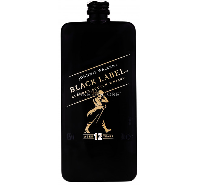 Johnnie Walker Black Label 12 Ani Pocket 0.2L