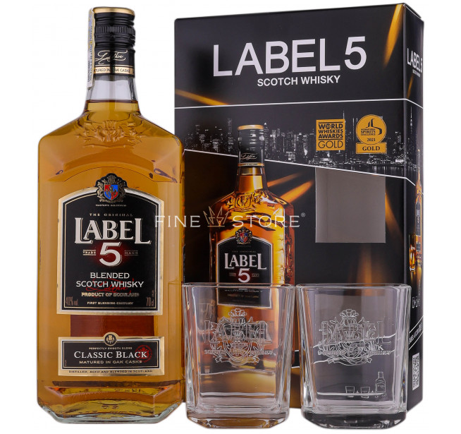 Whisky Label 5 Classic Black 70cl