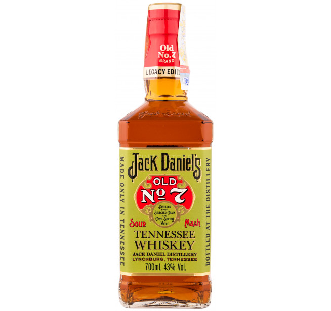 Jack Daniel's Old No. 7 Legacy Edition 1 Sour Mash 0.7L