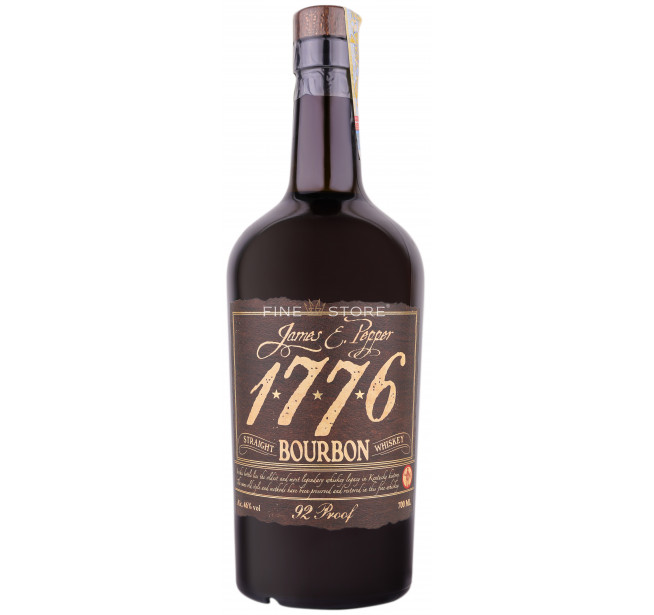 James E. Pepper 1776 Bourbon 92 Proof 0.7L