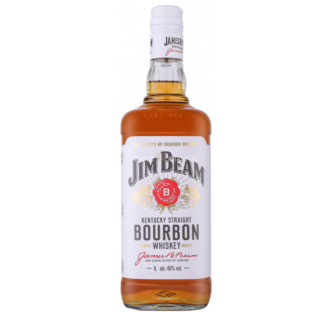 Jim Beam White Label 1L
