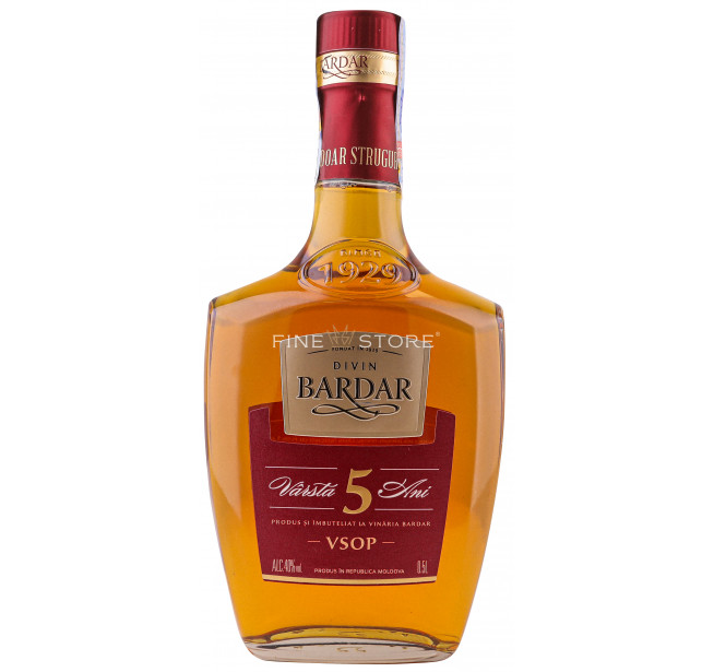 Divin Bardar Silver VSOP 5 Ani 0.5L