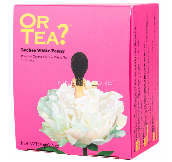 Ceai Organic Or Tea? Lychee White Peony 10 Pliculete