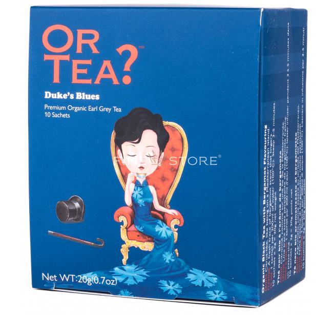Ceai Organic Or Tea? Duke's Blues 10 Pliculete