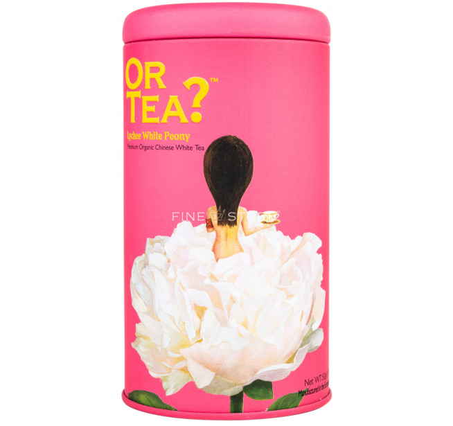 Ceai Organic Or Tea? Lychee White Peony Tub 50G