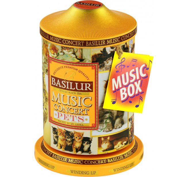 Ceai Basilur Music Concert Pets 100G