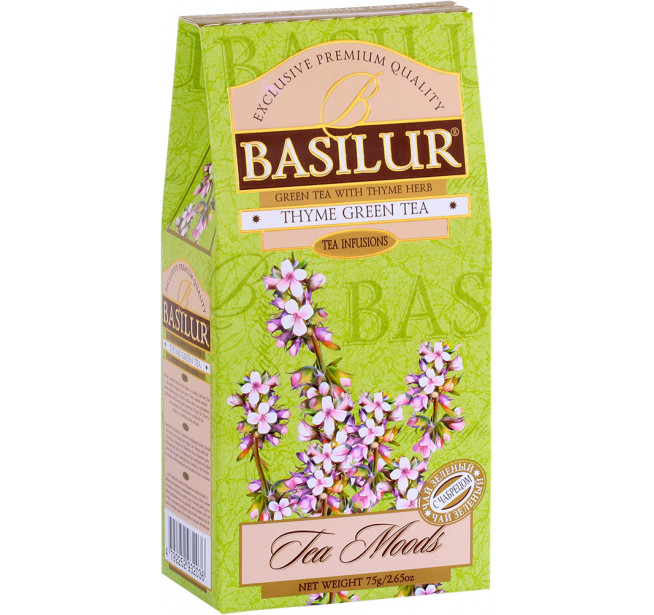 Ceai Basilur Refill Thyme Green 75G