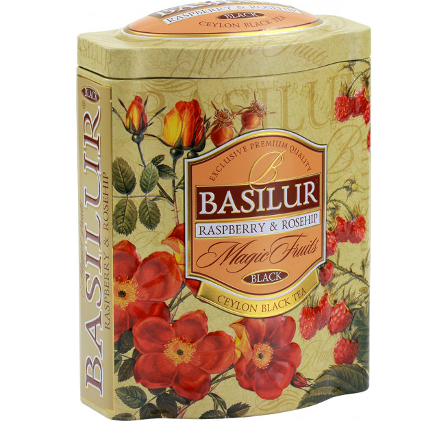 Ceai Basilur Raspberry & Rosehip 100G